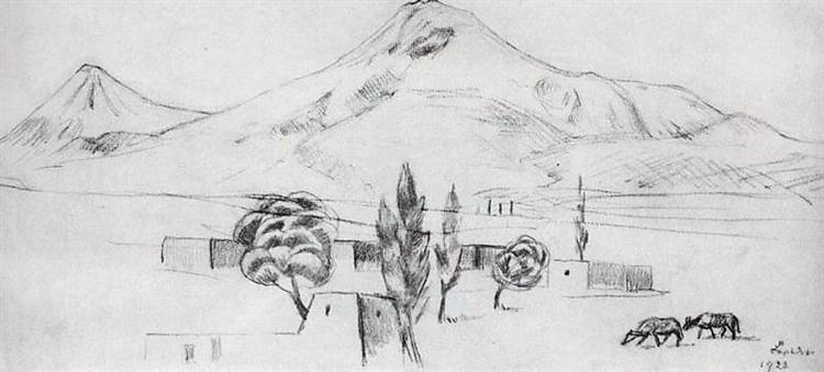 Ararat, 1923 - Martiros Sarjan