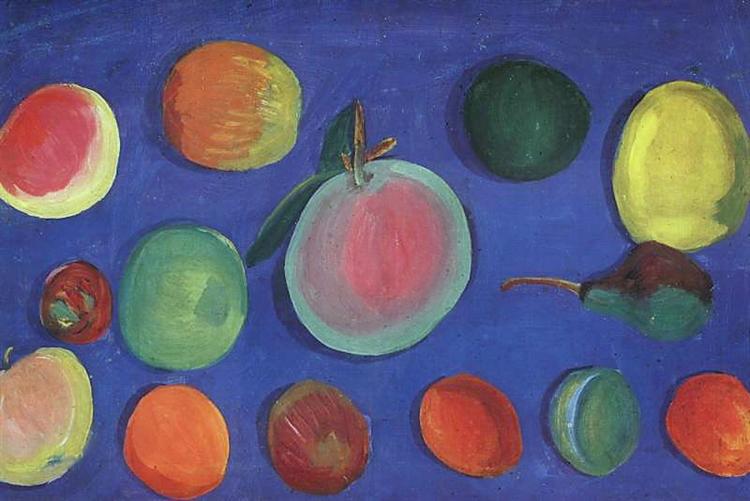 Fruits, 1916 - Мартирос Сарьян