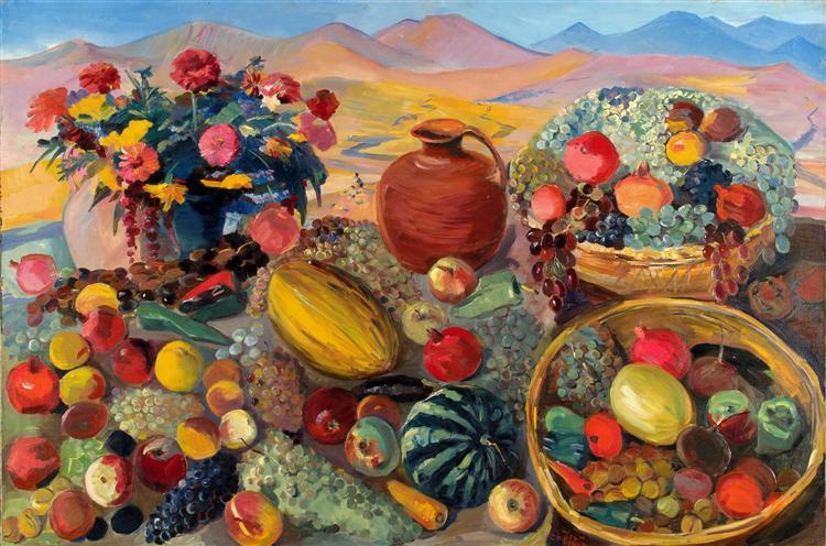 Gifts of Autumn, 1954 - Martiros Sarjan