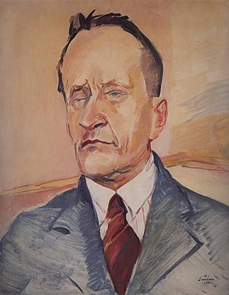 Portrait of the pianist Konstantin Igumnov, 1934 - Martiros Sarian