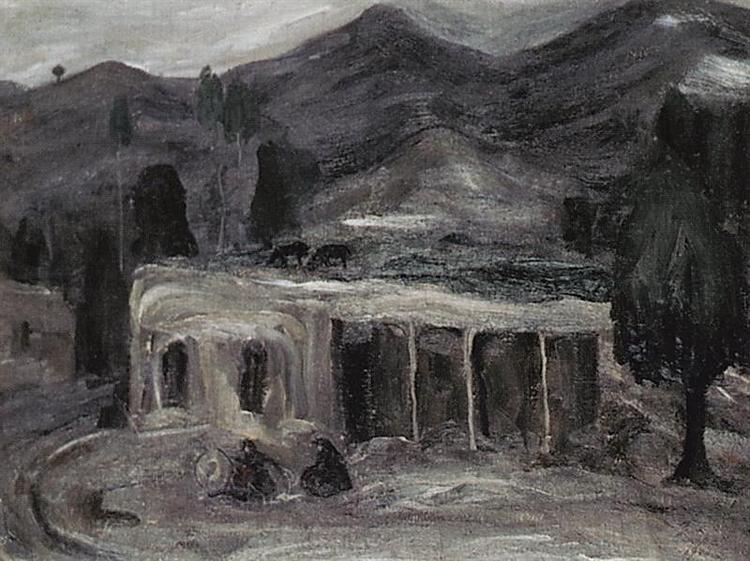Rural landscape, 1903 - Мартирос Сарьян