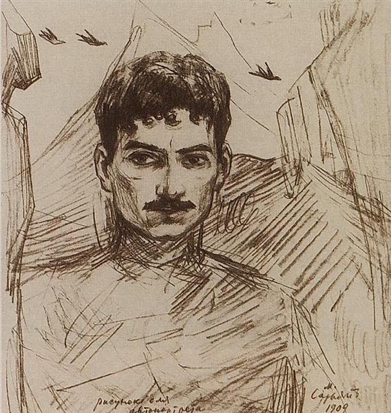 Self-portrait, 1909 - Martiros Sarian