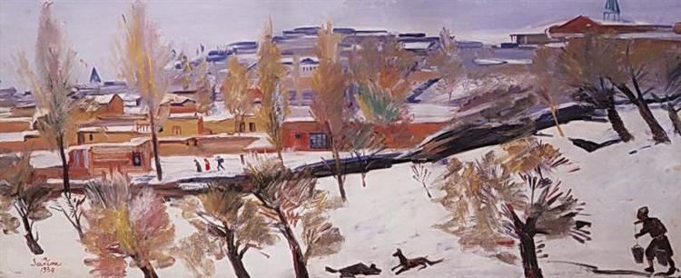 Southern winter, 1934 - Martiros Sarjan