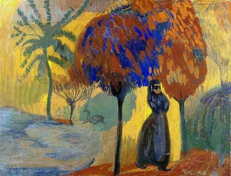 Under the trees, 1907 - 马尔季罗斯·萨良