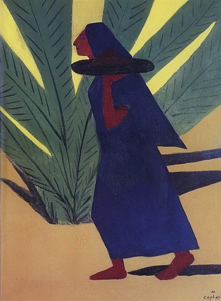 Walking woman, 1911 - Мартірос Сар'ян
