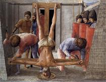 A Crucificação de São Pedro - Masaccio
