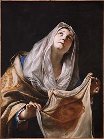 Saint Veronica with the Veil - Маттиа Прети