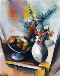 Fruit and Flowers - Maurice de Vlaminck