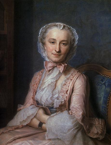 Mademoiselle Salle - Maurice Quentin de La Tour