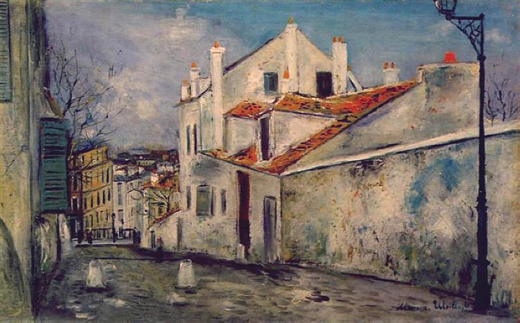 House of Mimi Pinson - Maurice Utrillo