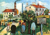 Land sale аt Gentilly - Maurice Utrillo