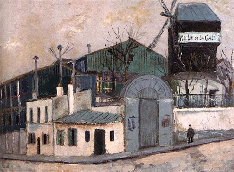 Moulin de la Galette - Maurice Utrillo