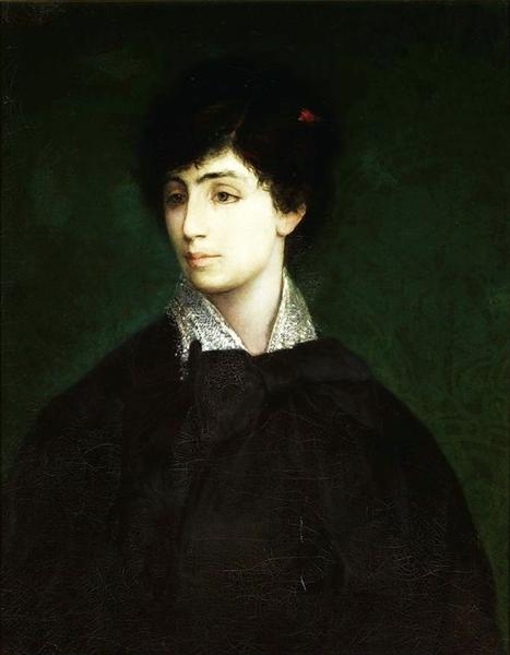 Portrait of a young Jewish woman, 1879 - Maurycy Gottlieb