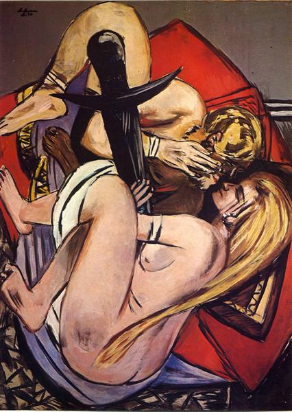 Brother and sister, 1933 - Max Beckmann