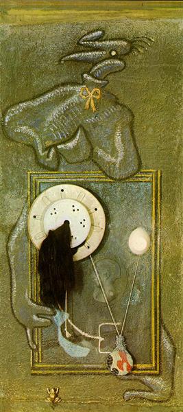 Loplop Introduces a Young Girl, 1930 - Max Ernst