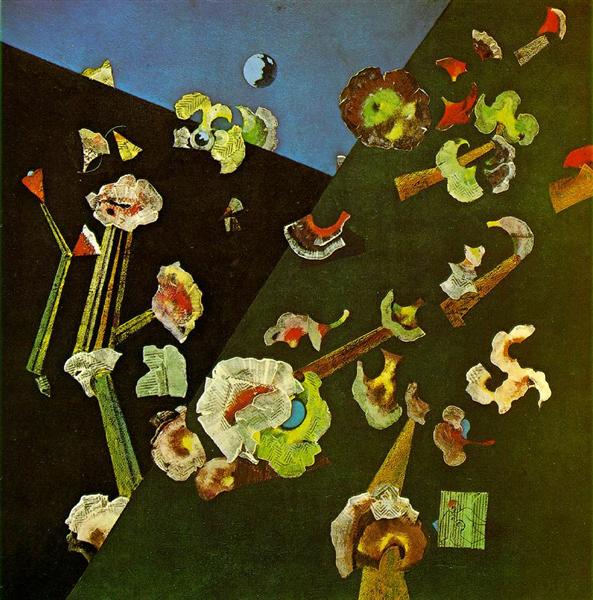 Сніжні квіти, 1929 - Макс Ернст