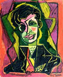 Portrait of Tristan Tzara - M. H. Maxy