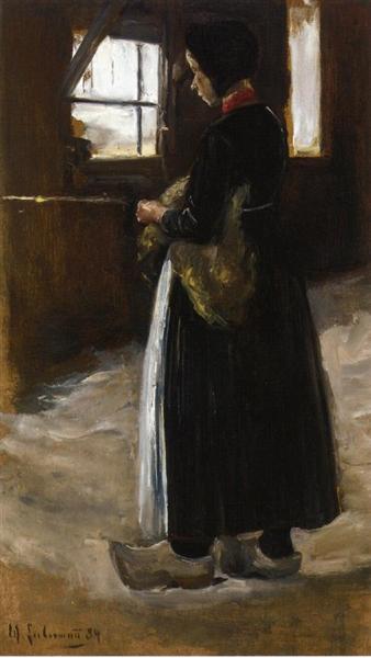 Spinner, 1886 - Макс Либерман