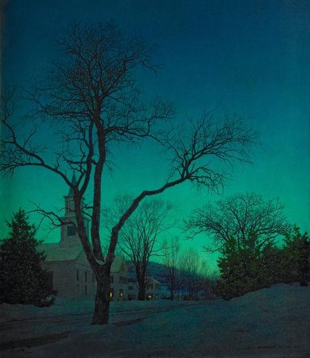 At Close of Day, 1941 - Maxfield Parrish