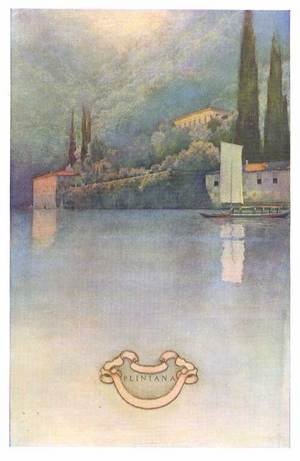 Villa Pliniana, Lake Como, 1910 - Максфилд Пэрриш