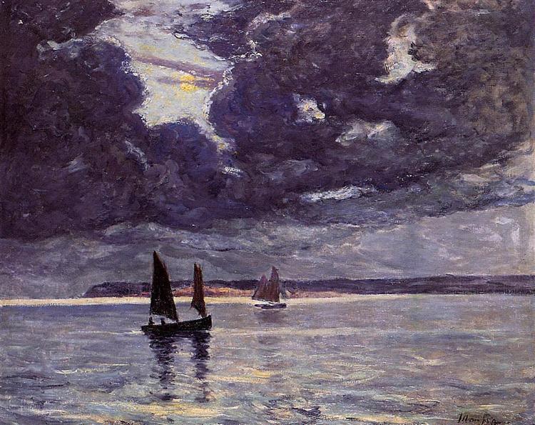 The Return of the Fishing Boats - Maxime Maufra