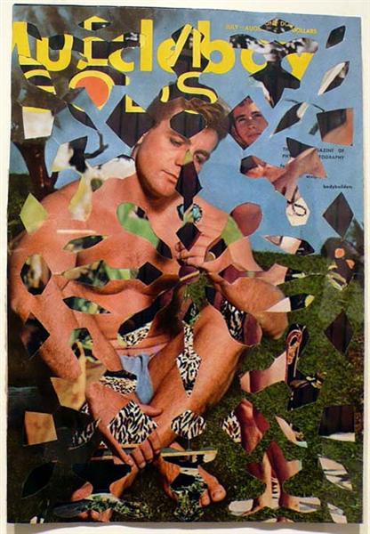 Snowflake Collage (Muscle Gods), 1967 - May Wilson