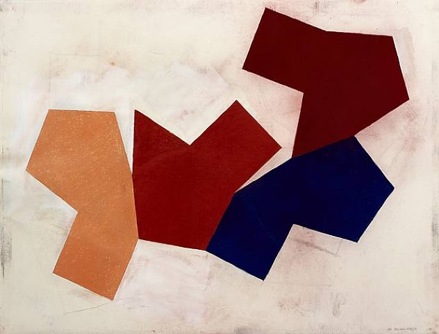 Four Shapes, 1976 - Mel Bochner