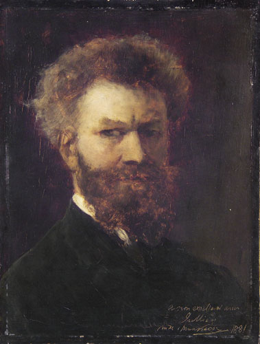 Self-Portrait II, 1881 - Міхай Мункачі