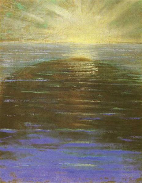 Deluge (VII), 1904 - Mikalojus Konstantinas Ciurlionis