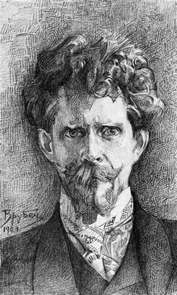 Portrait of Doctor Fiodor Usoltsev, 1904 - Михаил Врубель