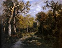 The Forest in Fontainebleau - Narcisse-Virgile Díaz de la Peña