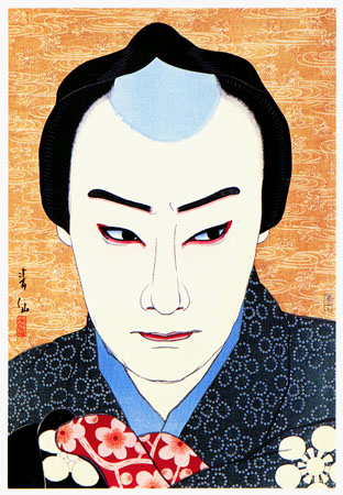 Nakamura Ganjiro as Tojuro, 1925 - Natori Shunsen