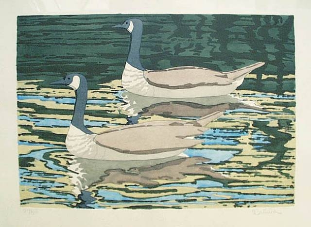 Canadian Geese, 1979 - Neil Welliver