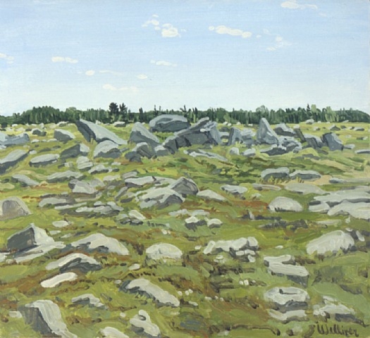 Study for Midday Barren, 1972 - Neil Welliver
