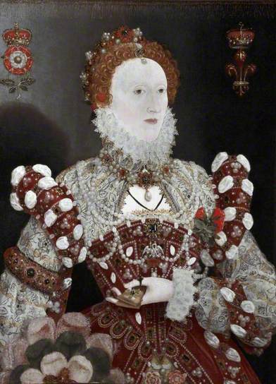 Elizabeth I - The Pelican Portrait, 1575 - Nicholas Hilliard