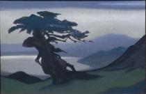 A tree - Nikolai Konstantinovich Roerich