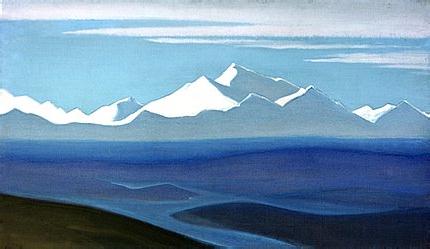 Border of Tibet, 1940 - Nikolai Konstantinovich Roerich