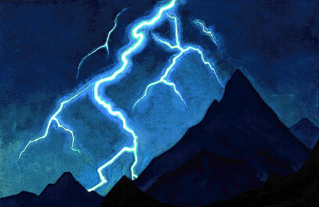 Call of the Sky, 1935 - Nicolas Roerich