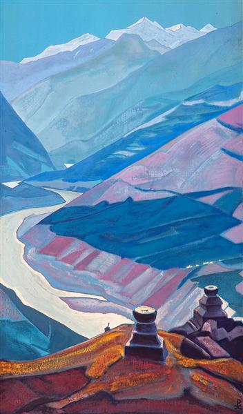 Chandra-Bhaga (Path to Triloknath), 1932 - Nikolai Konstantinovich Roerich