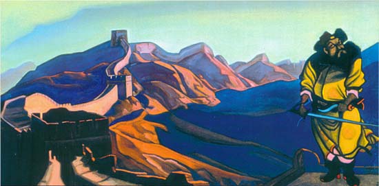 China's heroics, 1937 - Nicolas Roerich