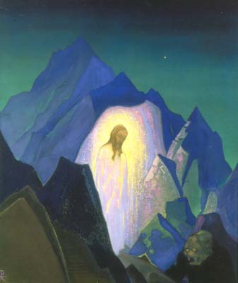 Christ, 1933 - Nikolai Konstantinovich Roerich