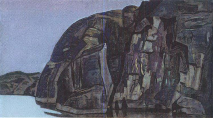 Cliff, 1917 - Nicholas Roerich