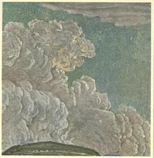 Cloud, 1913 - Николай  Рерих