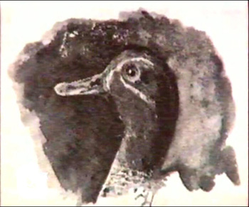 Duck's head, c.1900 - Nicholas Roerich