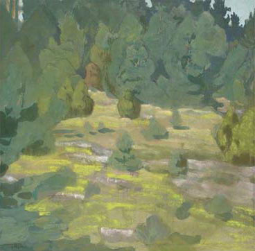 Forest, 1917 - Николай  Рерих