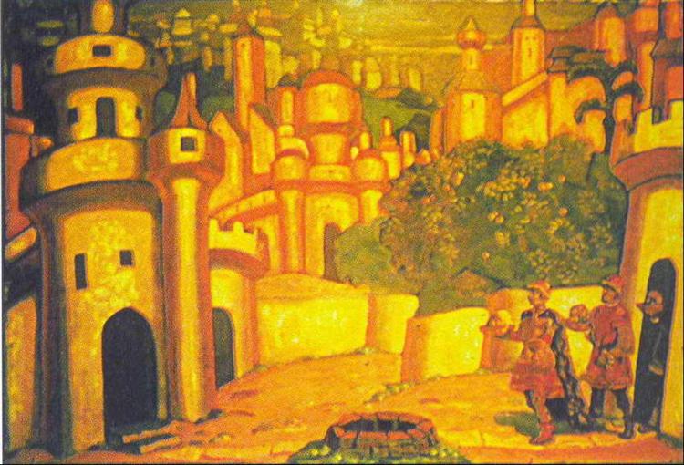 Gifts, 1909 - Nikolai Konstantinovich Roerich