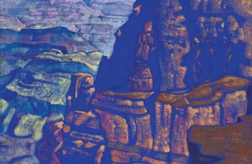 Grand Canyon, Arizona, c.1921 - Nicolas Roerich
