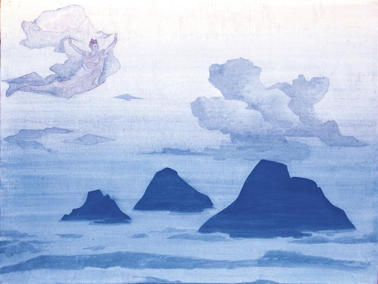 Higher than mountains, 1924 - Nikolai Konstantinovich Roerich
