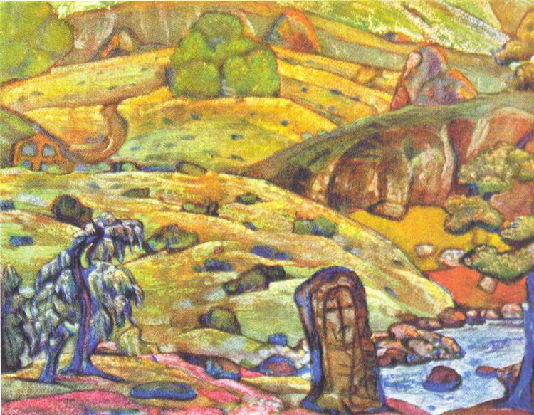 Hills, 1912 - Nicolas Roerich