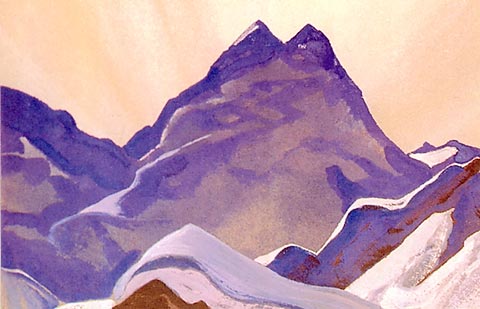 Himalayas, c.1937 - Nicolas Roerich